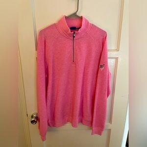 FootJoy 1/4 Zip Sweater - Pink (M)